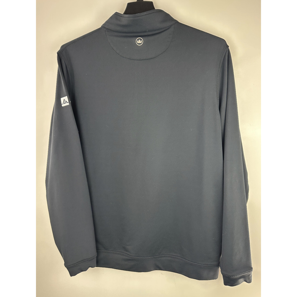 Peter Millar Men's Perth Stretch Loop Terry Quarter Zip Size XL *Company Logo - Picture 6 of 12